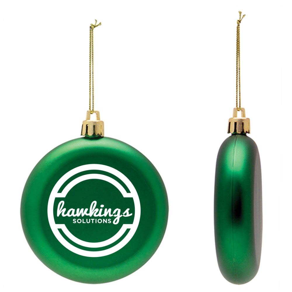 View larger image of Add Your Logo: Shatterproof Classic Ornament